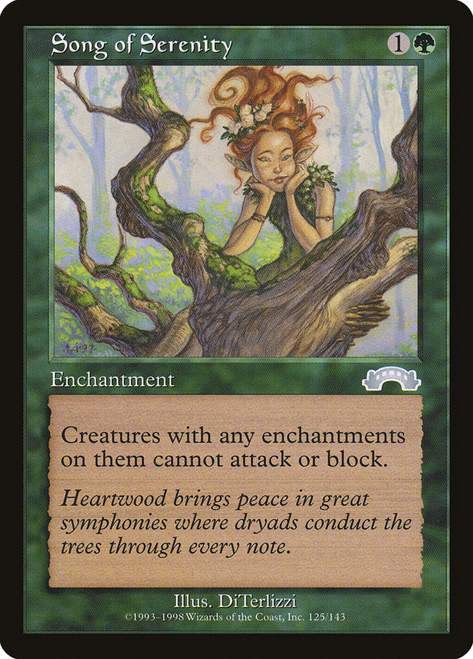 Song of Serenity [Exodus] MTG Single Magic: The Gathering | Red Claw Gaming