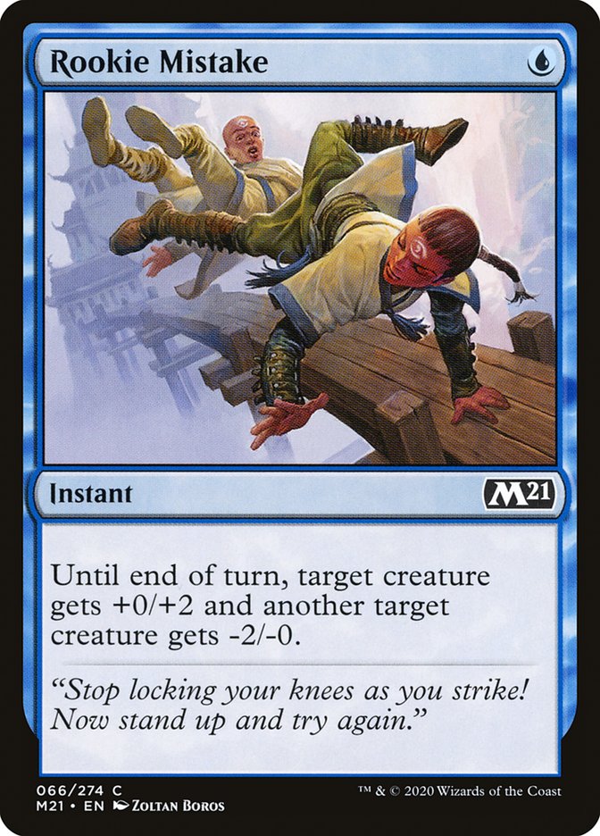 Rookie Mistake [Core Set 2021] MTG Single Magic: The Gathering | Red Claw Gaming