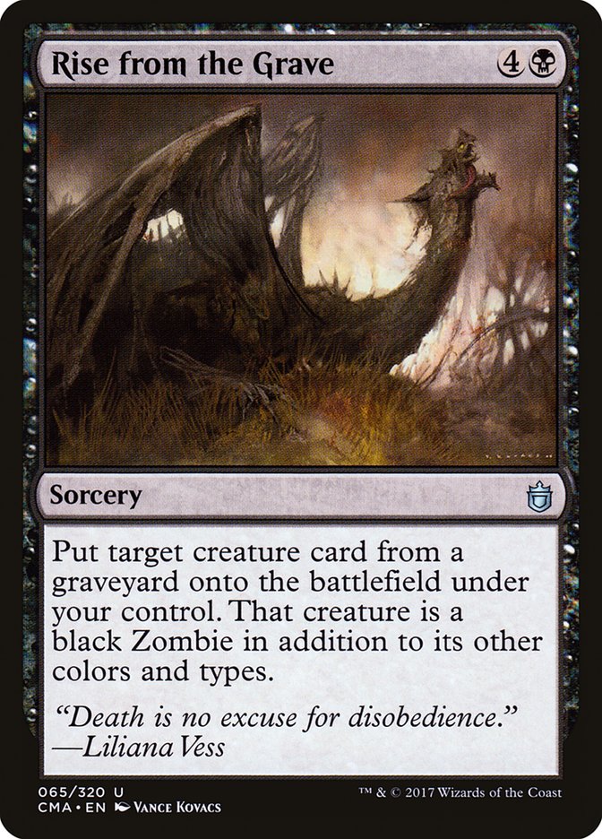 Rise from the Grave [Commander Anthology] MTG Single Magic: The Gathering | Red Claw Gaming
