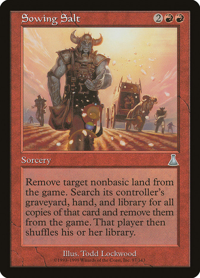 Sowing Salt [Urza's Destiny] MTG Single Magic: The Gathering | Red Claw Gaming