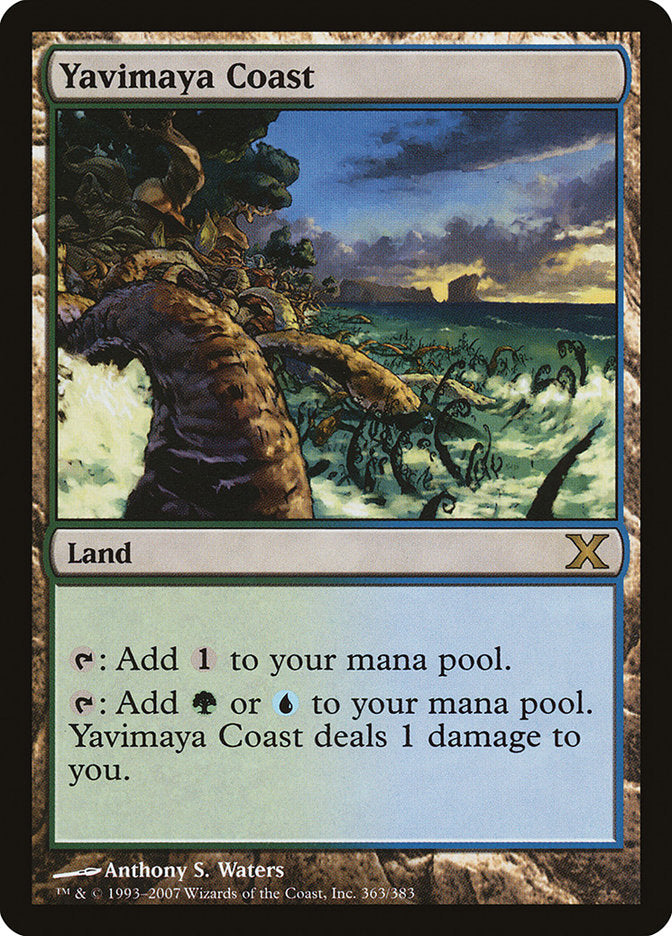 Yavimaya Coast [Tenth Edition] MTG Single Magic: The Gathering | Red Claw Gaming
