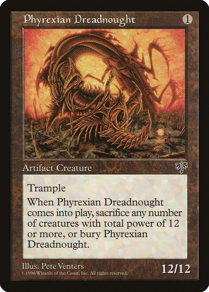 Phyrexian Dreadnought [Mirage] MTG Single Magic: The Gathering | Red Claw Gaming