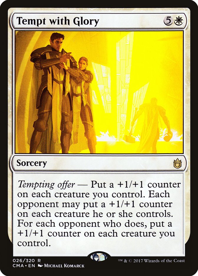 Tempt with Glory [Commander Anthology] MTG Single Magic: The Gathering | Red Claw Gaming