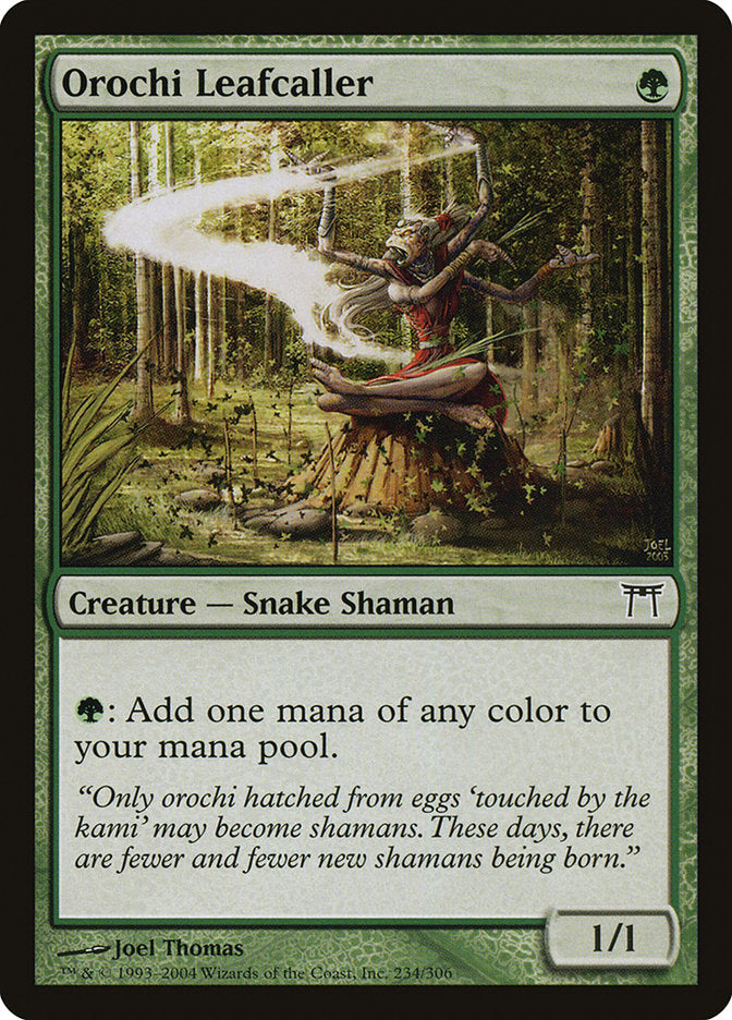 Orochi Leafcaller [Champions of Kamigawa] MTG Single Magic: The Gathering | Red Claw Gaming