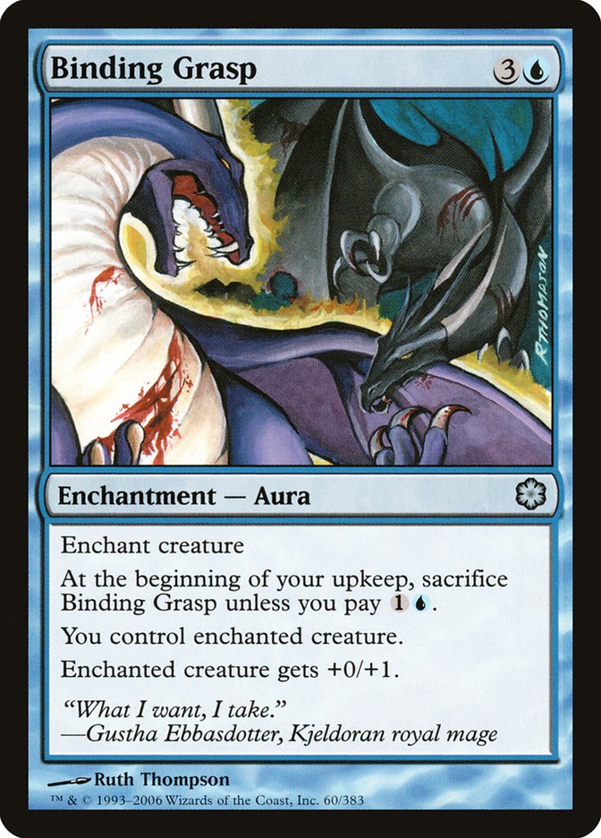 Binding Grasp [Coldsnap Theme Decks] MTG Single Magic: The Gathering | Red Claw Gaming