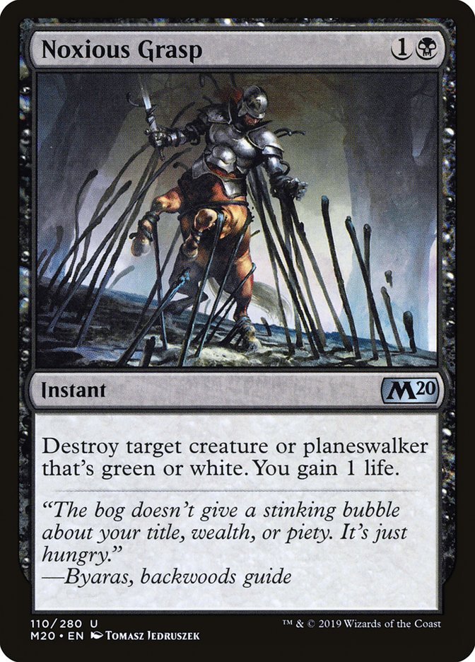 Noxious Grasp [Core Set 2020] MTG Single Magic: The Gathering | Red Claw Gaming