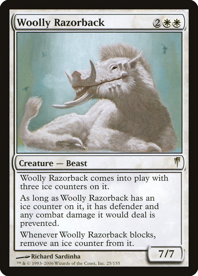 Woolly Razorback [Coldsnap] MTG Single Magic: The Gathering | Red Claw Gaming