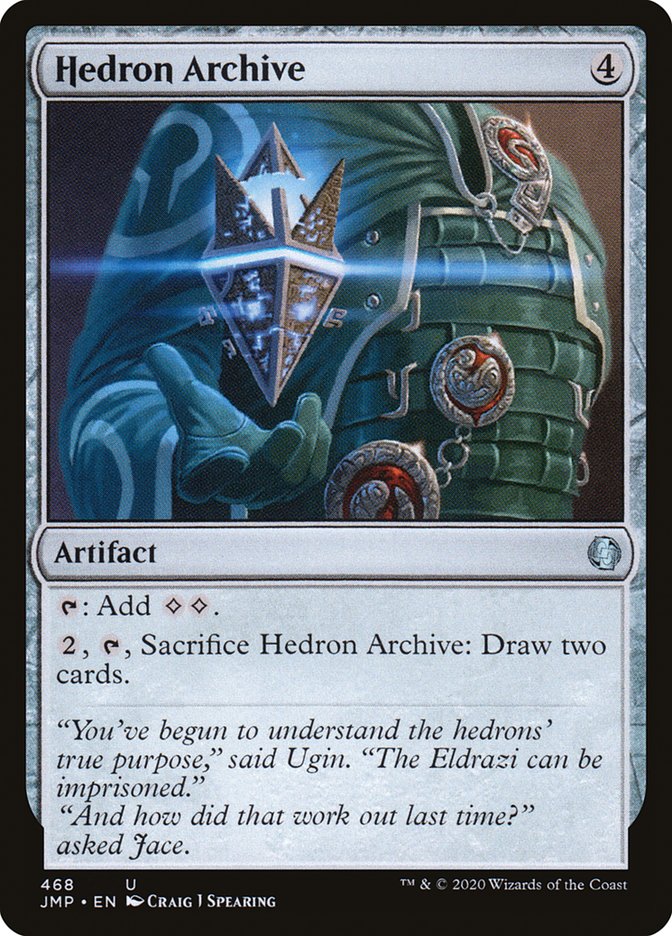 Hedron Archive [Jumpstart] MTG Single Magic: The Gathering | Red Claw Gaming