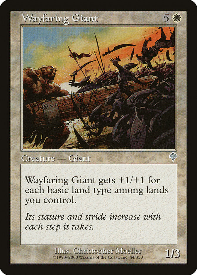 Wayfaring Giant [Invasion] MTG Single Magic: The Gathering | Red Claw Gaming