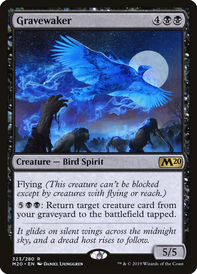 Gravewaker [Core Set 2020] MTG Single Magic: The Gathering | Red Claw Gaming
