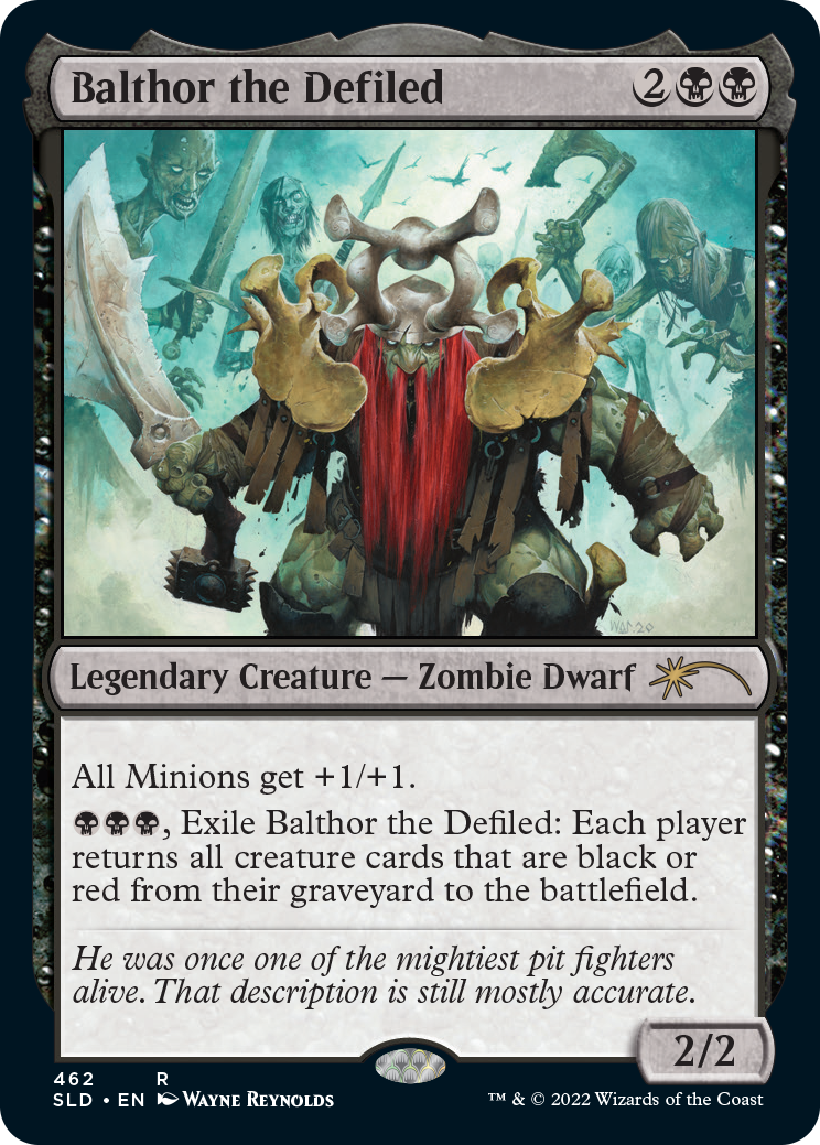 Balthor the Defiled [Secret Lair Drop Series] MTG Single Magic: The Gathering | Red Claw Gaming