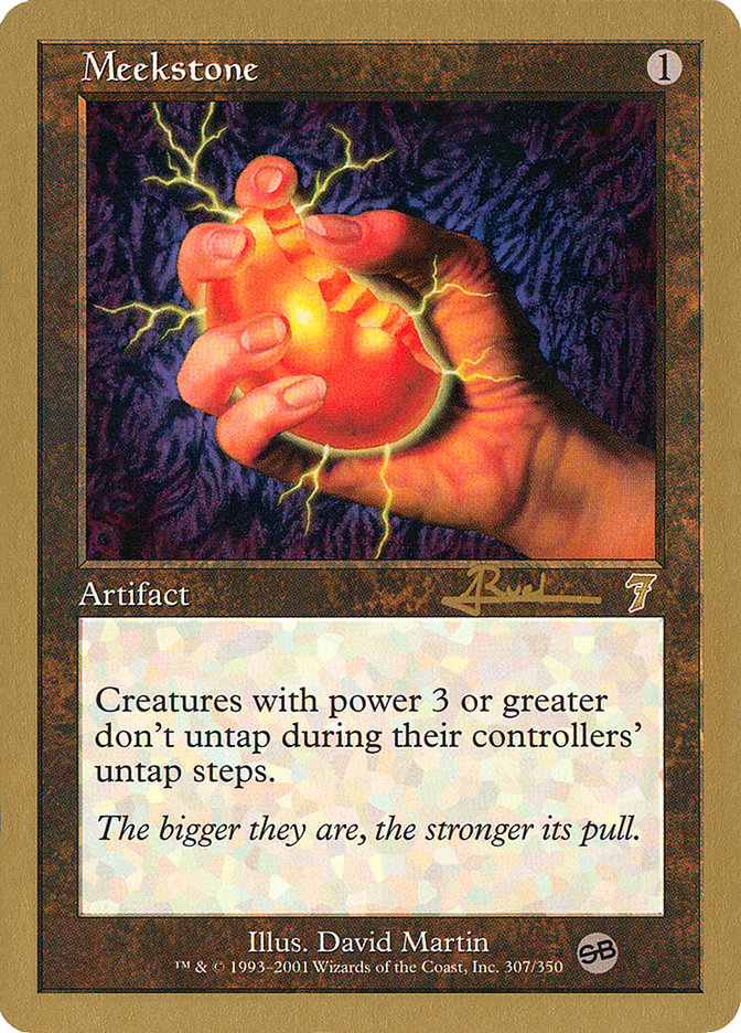 Meekstone (Antoine Ruel) (SB) [World Championship Decks 2001] MTG Single Magic: The Gathering | Red Claw Gaming