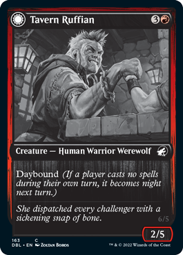 Tavern Ruffian // Tavern Smasher [Innistrad: Double Feature] MTG Single Magic: The Gathering | Red Claw Gaming