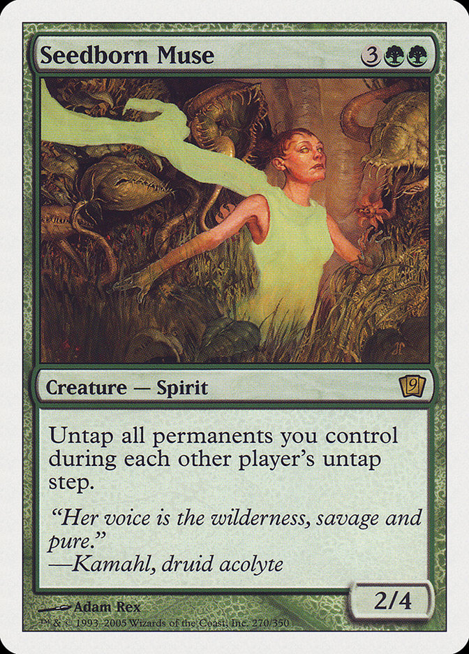 Seedborn Muse [Ninth Edition] MTG Single Magic: The Gathering | Red Claw Gaming