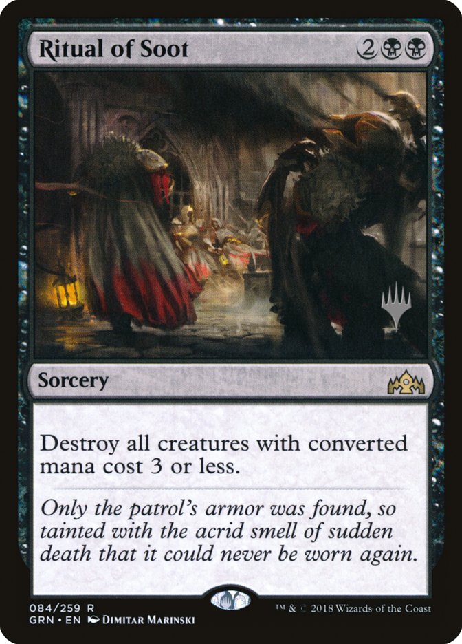 Ritual of Soot (Promo Pack) [Guilds of Ravnica Promos] MTG Single Magic: The Gathering | Red Claw Gaming