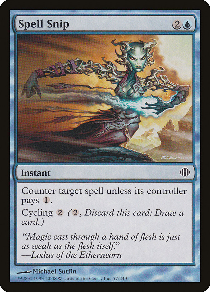 Spell Snip [Shards of Alara] MTG Single Magic: The Gathering | Red Claw Gaming