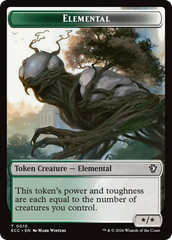 Copy // Elemental (0010) Double-Sided Token [Lorwyn Eclipsed Tokens] MTG Single Magic: The Gathering | Red Claw Gaming