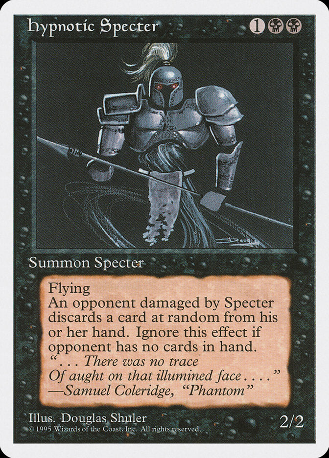 Hypnotic Specter [Fourth Edition] MTG Single Magic: The Gathering | Red Claw Gaming