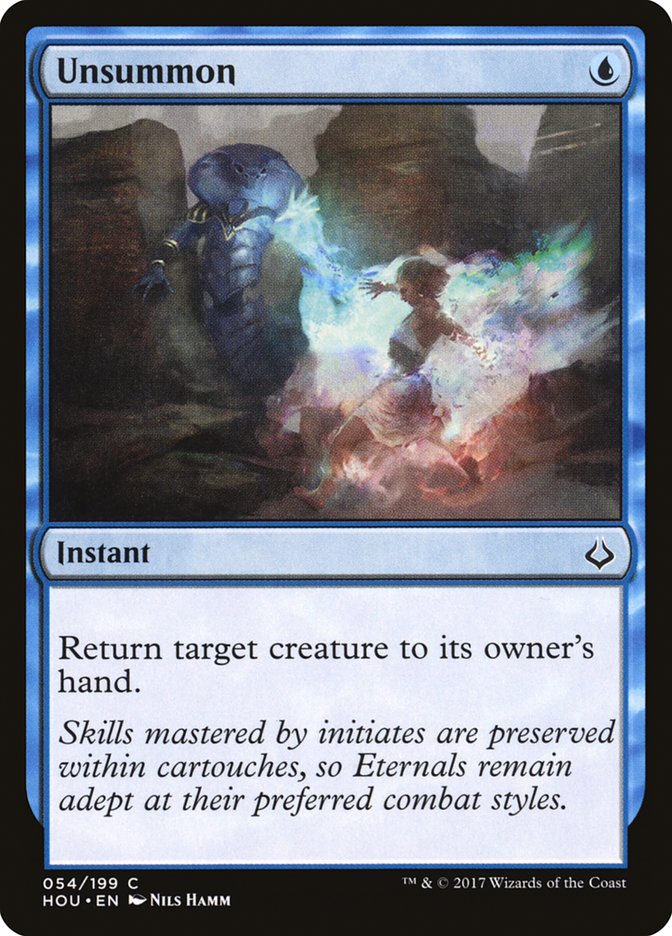 Unsummon [Hour of Devastation] MTG Single Magic: The Gathering | Red Claw Gaming
