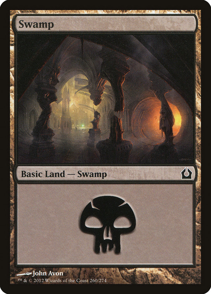 Swamp (260) [Return to Ravnica] MTG Single Magic: The Gathering | Red Claw Gaming
