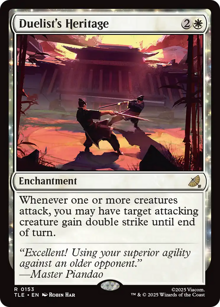 Duelist's Heritage [Avatar: The Last Airbender: Eternal-Legal] MTG Single Magic: The Gathering | Red Claw Gaming