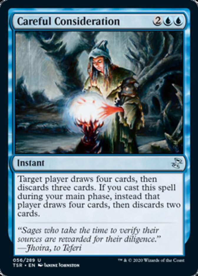 Careful Consideration [Time Spiral Remastered] MTG Single Magic: The Gathering | Red Claw Gaming