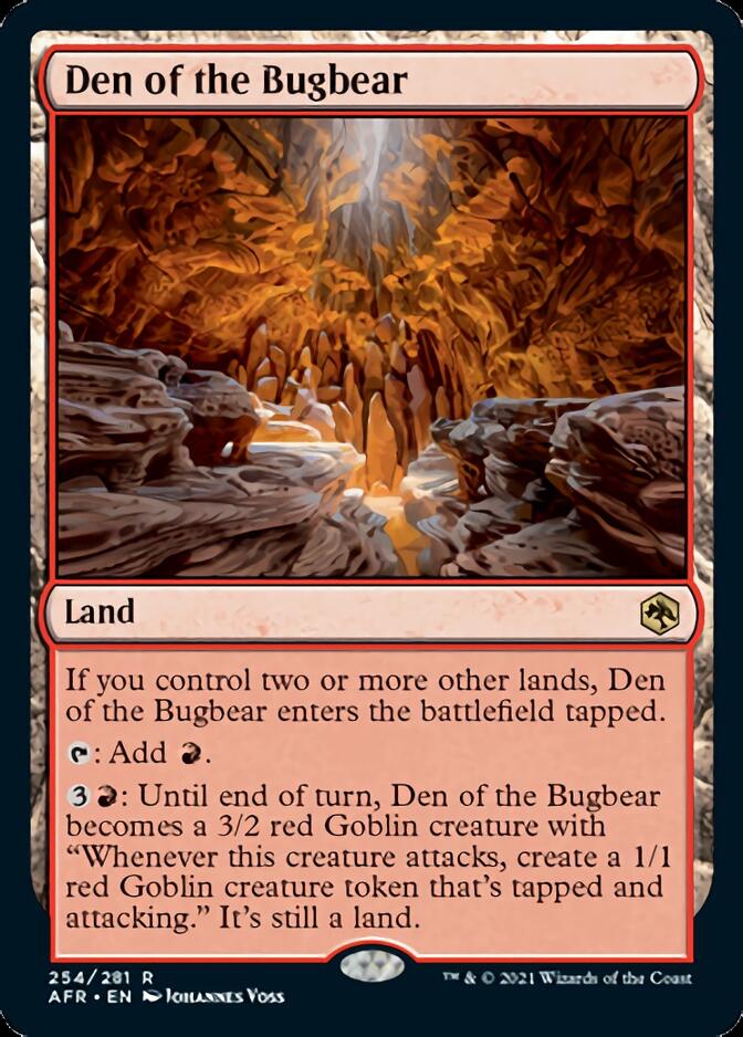 Den of the Bugbear [Dungeons & Dragons: Adventures in the Forgotten Realms] MTG Single Magic: The Gathering | Red Claw Gaming