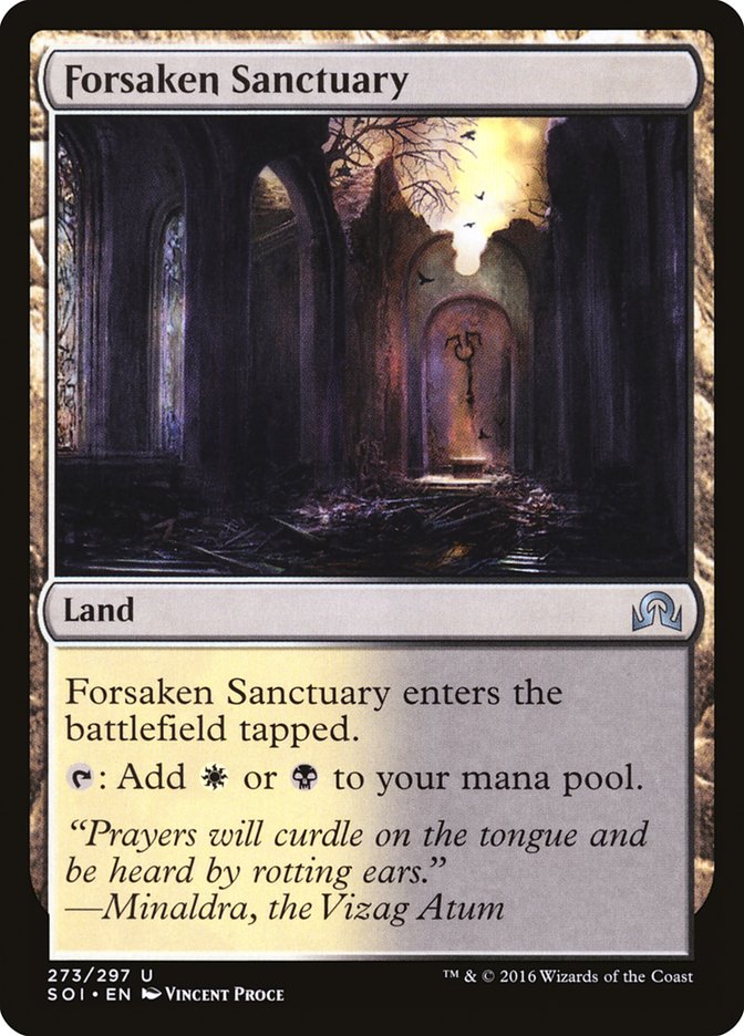 Forsaken Sanctuary [Shadows over Innistrad] MTG Single Magic: The Gathering | Red Claw Gaming