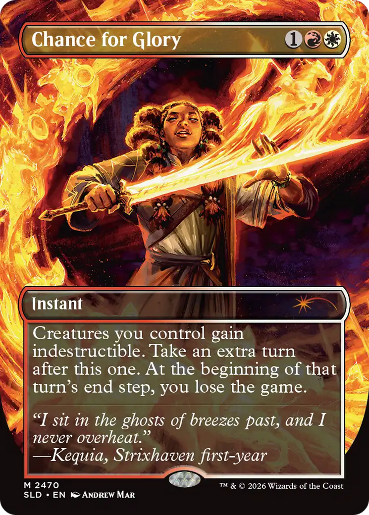Chance for Glory [Secret Lair Drop Series] MTG Single Magic: The Gathering | Red Claw Gaming