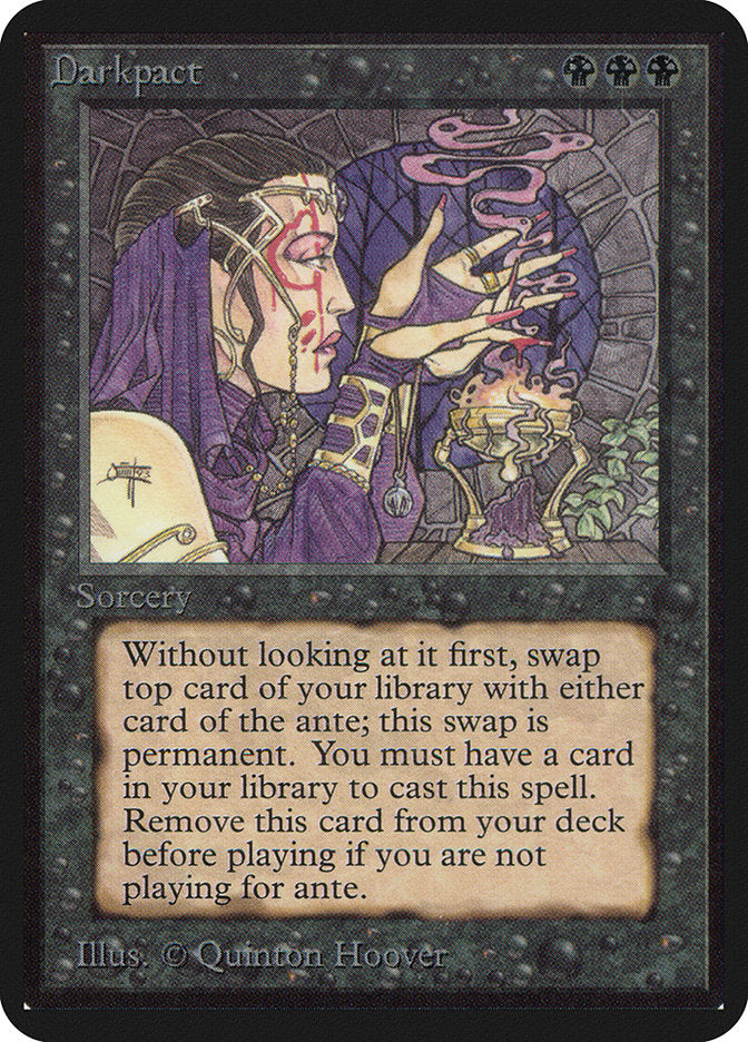 Darkpact [Alpha Edition] MTG Single Magic: The Gathering | Red Claw Gaming
