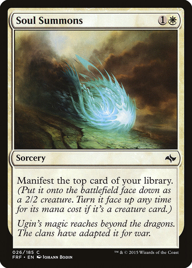 Soul Summons [Fate Reforged] MTG Single Magic: The Gathering | Red Claw Gaming