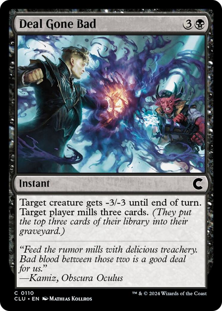 Deal Gone Bad [Ravnica: Clue Edition] MTG Single Magic: The Gathering | Red Claw Gaming
