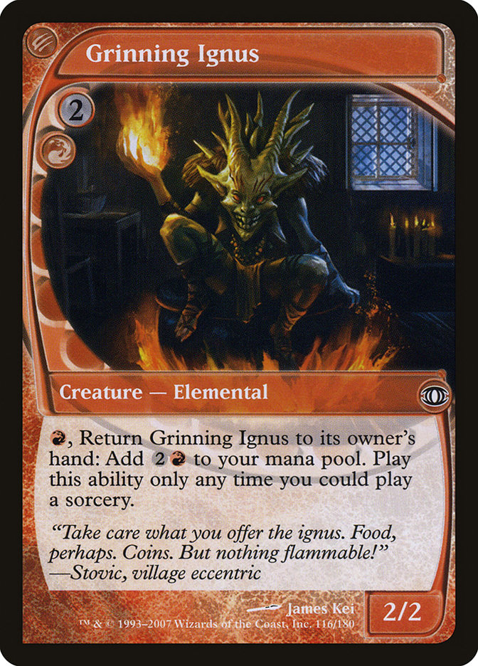 Grinning Ignus [Future Sight] MTG Single Magic: The Gathering | Red Claw Gaming