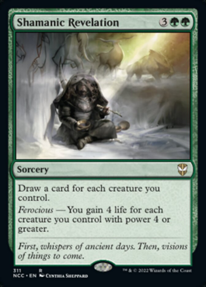 Shamanic Revelation [Streets of New Capenna Commander] MTG Single Magic: The Gathering | Red Claw Gaming
