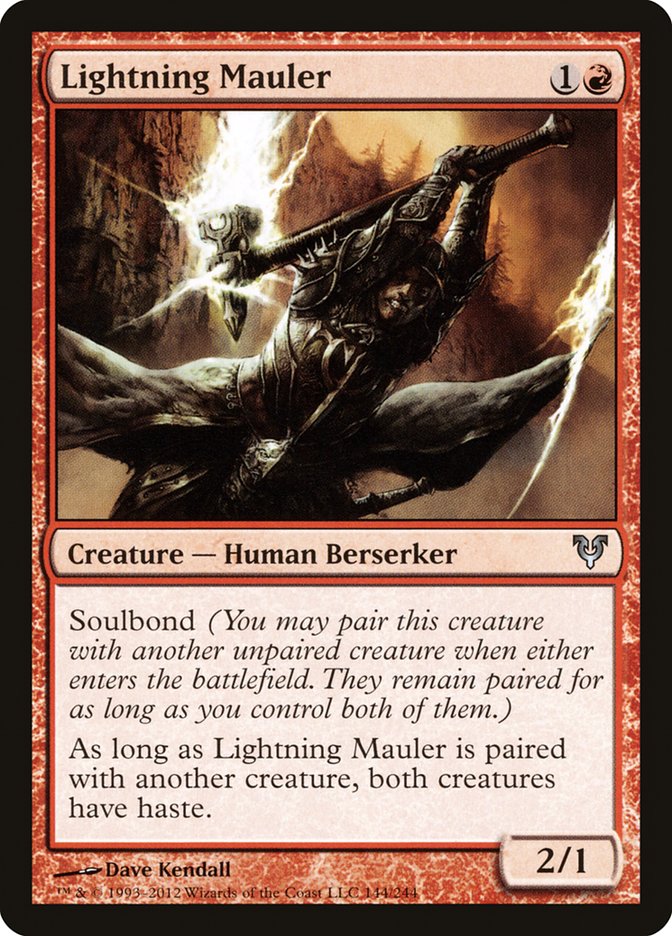 Lightning Mauler [Avacyn Restored] MTG Single Magic: The Gathering | Red Claw Gaming
