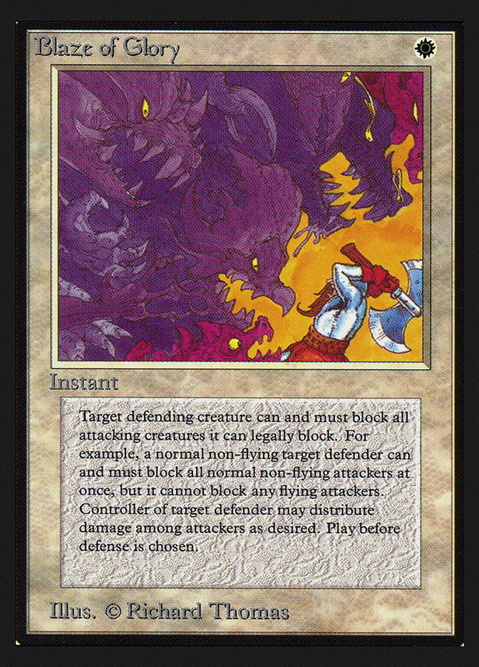Blaze of Glory [Collectors' Edition] MTG Single Magic: The Gathering | Red Claw Gaming