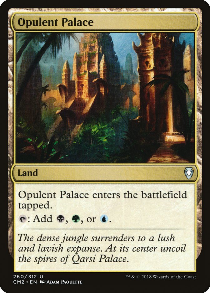 Opulent Palace [Commander Anthology Volume II] MTG Single Magic: The Gathering | Red Claw Gaming