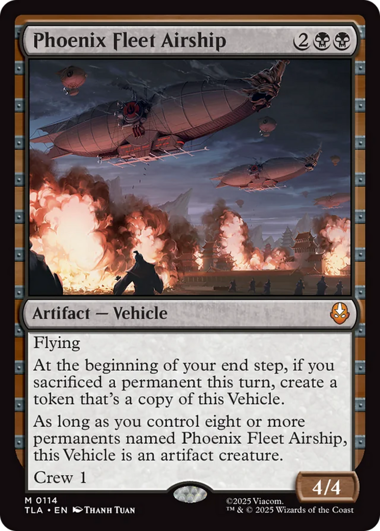 Phoenix Fleet Airship [Avatar: The Last Airbender] MTG Single Magic: The Gathering | Red Claw Gaming