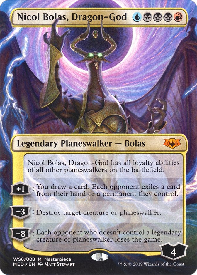 Nicol Bolas, Dragon-God [Mythic Edition] MTG Single Magic: The Gathering | Red Claw Gaming