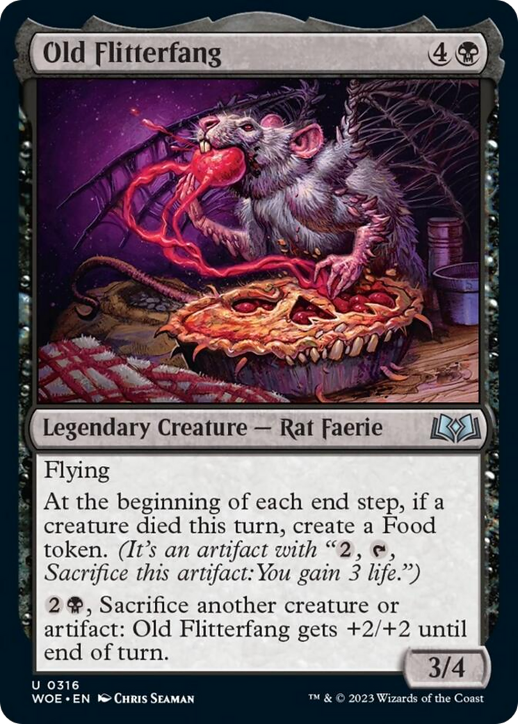 Old Flitterfang [Wilds of Eldraine] MTG Single Magic: The Gathering    | Red Claw Gaming