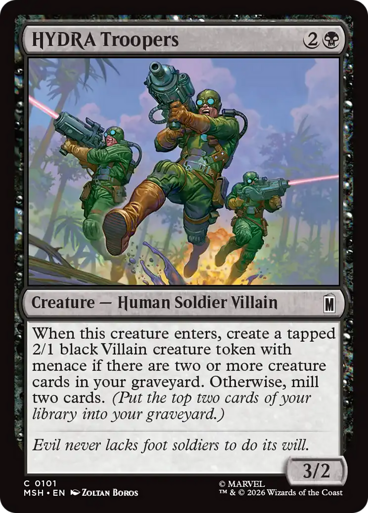 HYDRA Troopers [Marvel Super Heroes] | Red Claw Gaming