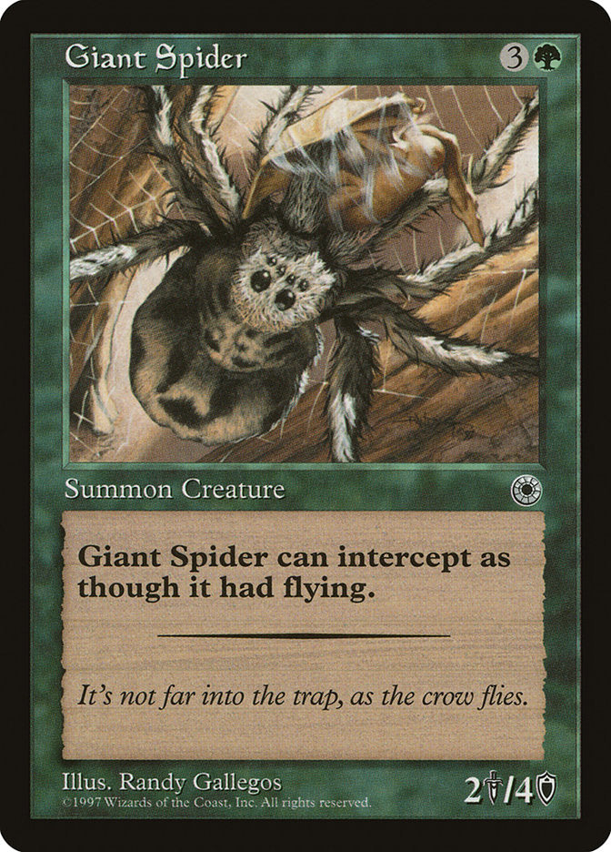 Giant Spider [Portal] MTG Single Magic: The Gathering | Red Claw Gaming
