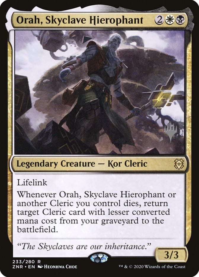 Orah, Skyclave Hierophant (Promo Pack) [Zendikar Rising Promos] MTG Single Magic: The Gathering | Red Claw Gaming