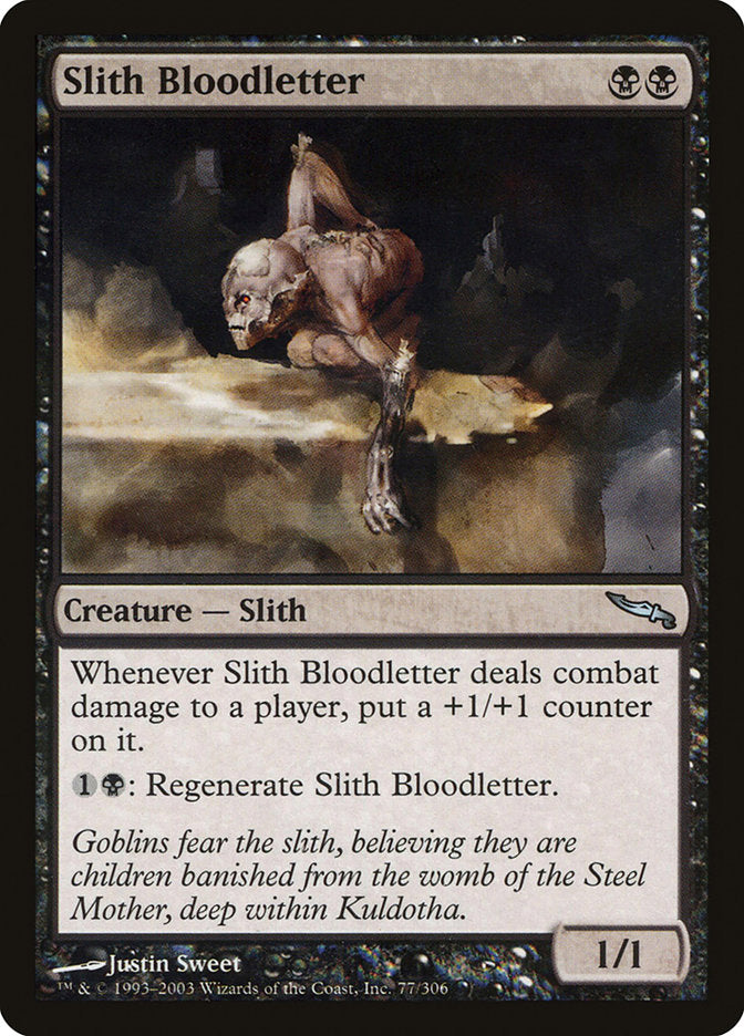 Slith Bloodletter [Mirrodin] MTG Single Magic: The Gathering | Red Claw Gaming