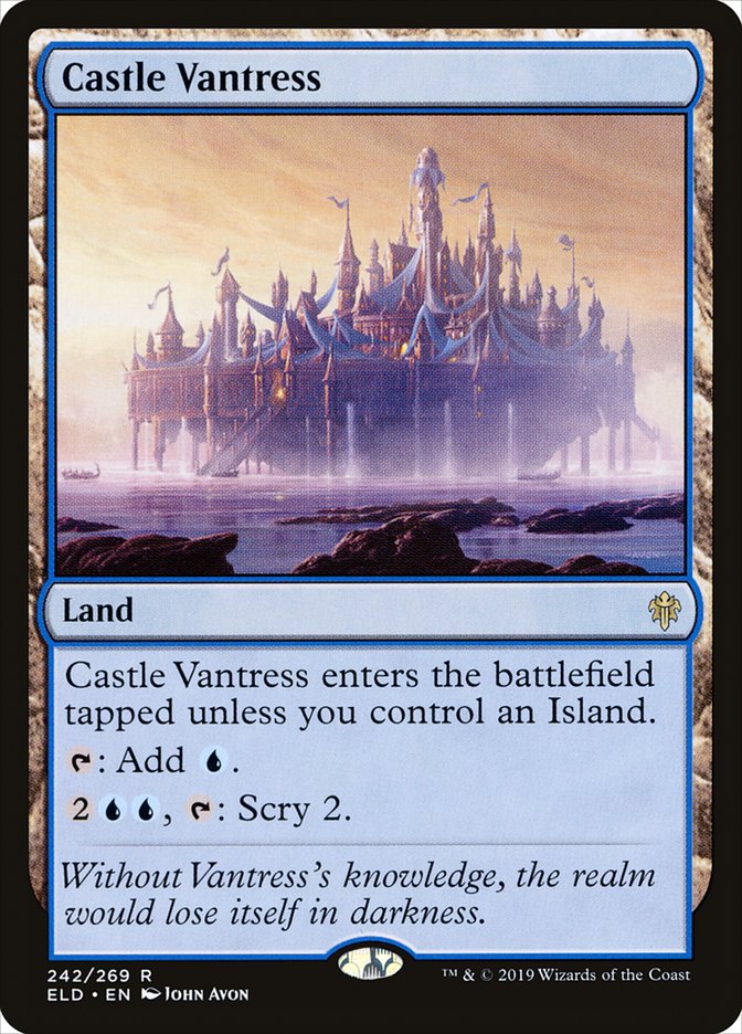 Castle Vantress [Throne of Eldraine] MTG Single Magic: The Gathering | Red Claw Gaming