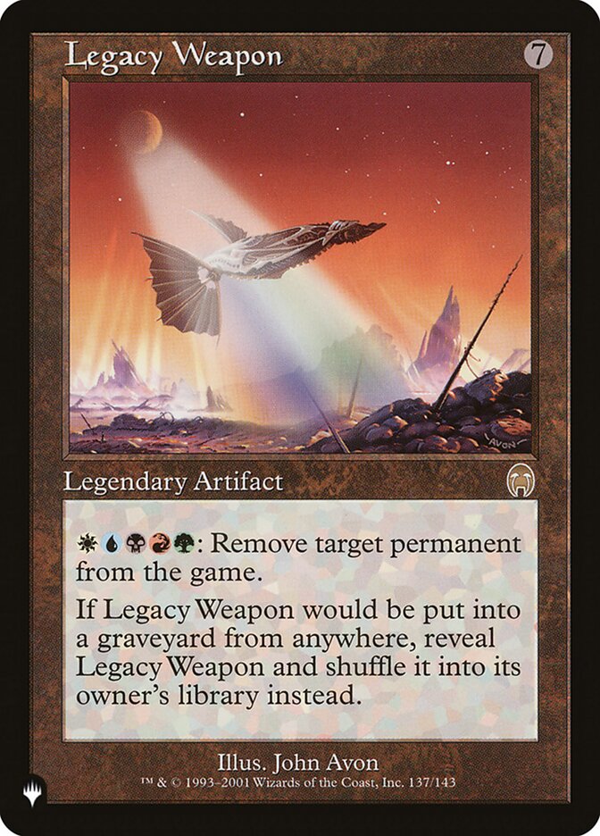 Legacy Weapon [The List] MTG Single Magic: The Gathering | Red Claw Gaming