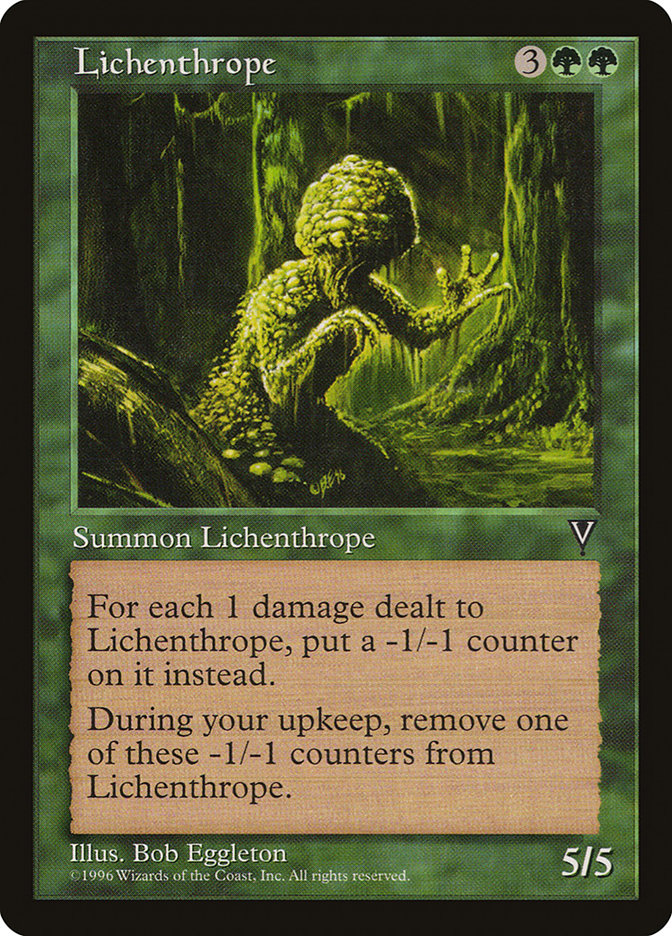 Lichenthrope [Visions] MTG Single Magic: The Gathering | Red Claw Gaming