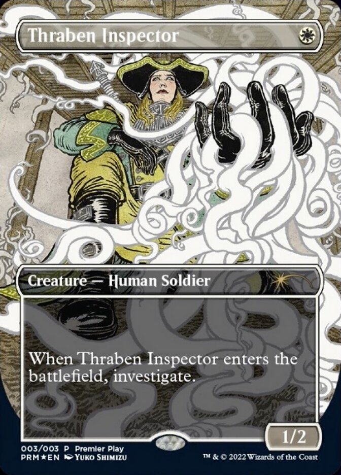 Thraben Inspector (Borderless Alternate-Art) [Regional Championship Qualifiers 2022] MTG Single Magic: The Gathering | Red Claw Gaming
