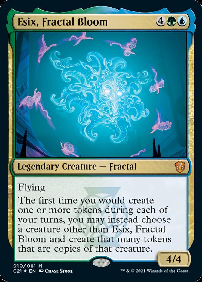 Esix, Fractal Bloom [Commander 2021] MTG Single Magic: The Gathering | Red Claw Gaming