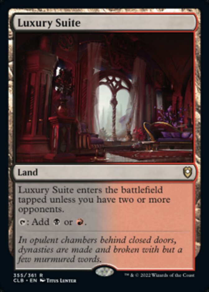 Luxury Suite [Commander Legends: Battle for Baldur's Gate] MTG Single Magic: The Gathering | Red Claw Gaming